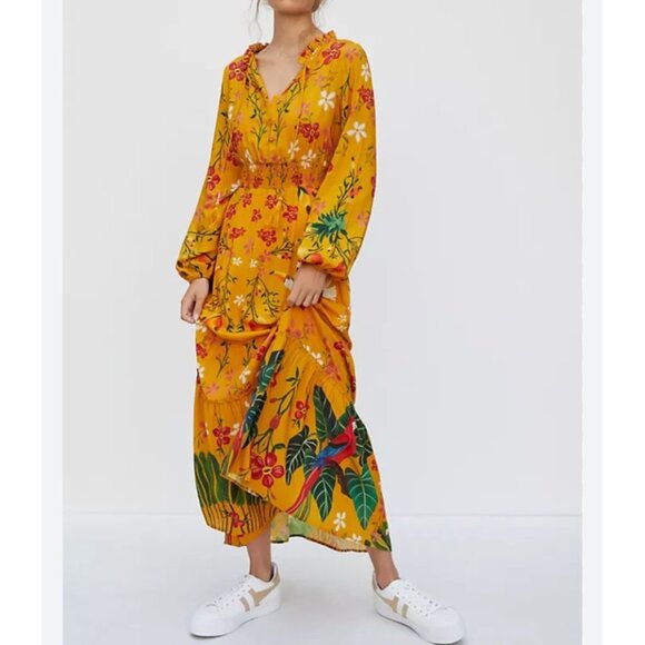 FARM Rio Dresses & Skirts - Farm Rio by Anthropologie Women's Sz XL Cristy Maxi Dress